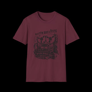 DUDES RHYTHM RUST & STATIC T~SHIRT