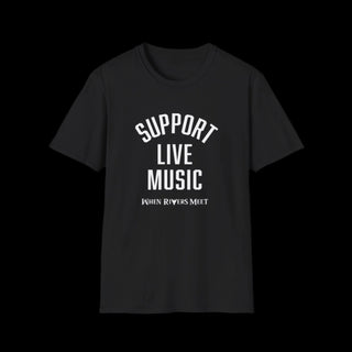 DUDES SUPPORT LIVE MUSIC T-SHIRT