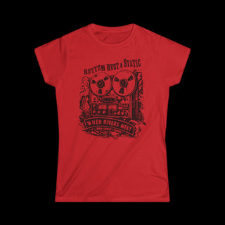 CHICKS RHYTHM RUST & STATIC T~SHIRT