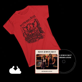 RHYTHM RUST & STATIC ~ CD & T-SHIRT BUNDLE + DIGI DOWNLOAD