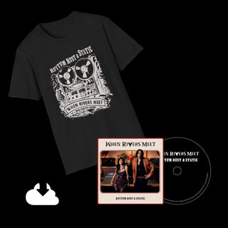 RHYTHM RUST & STATIC ~ CD & T-SHIRT BUNDLE + DIGI DOWNLOAD